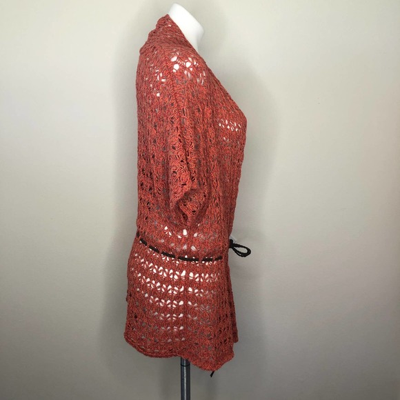 St Johns Bay Overlay Sweater w/Belt Size XL - Picture 8 of 10